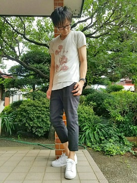 ひかるんさん（メンズ・180cm）の夏コーディネート