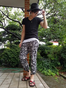 ひかるんさん（メンズ・180cm）の夏コーディネート