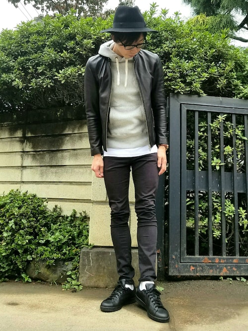 adidas アディダス STAN SMITH スタンスミス M20327 BK/BK/BK