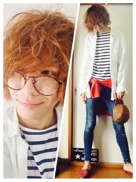 ヤマダ コウキさん(メンズ・175cm)の春コーディネート