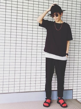 ヤマダ コウキさん（メンズ・178cm）の夏コーディネート