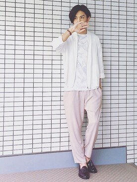 ヤマダ コウキさん（メンズ・178cm）の夏コーディネート