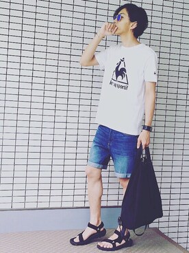 ヤマダ コウキさん（メンズ・178cm）の夏コーディネート