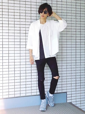 ヤマダ コウキさん（メンズ・178cm）の夏コーディネート