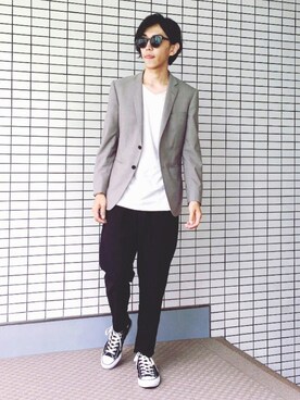 ヤマダ コウキさん（メンズ・178cm）の夏コーディネート