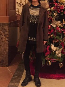 Hiroaki Takeiさん（メンズ・175cm）の冬コーディネート