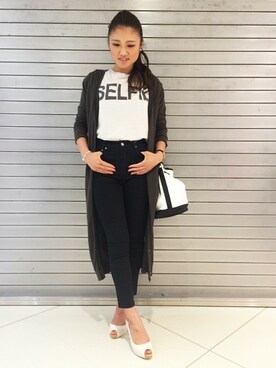 ARISAさん（レディース・160cm）の夏コーディネート