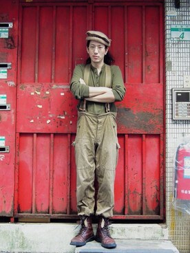 「working style」｜「アイテム（その他）」を使った、高中さん（メンズ・175cm）の秋コーディネート