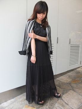 溝田さんのコーディネート