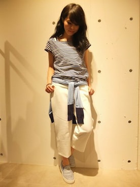 溝田さんのコーディネート