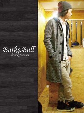 Burks.Bull下北沢さん(メンズ・175cm)の冬コーディネート