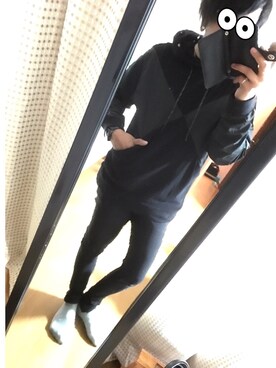 「Influence（インフルエンス）のアイテム」を使った、KeNZoさん（メンズ・167cm）の春コーディネート