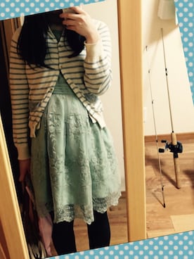 「ARROW（アロー）のアイテム（ワンピース/ドレス）」を使った、翡翠さん（レディース・162cm）の夏コーディネート