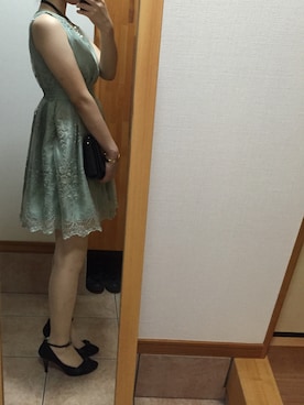 「ARROW（アロー）のアイテム（ワンピース/ドレス）」を使った、翡翠さん（レディース・162cm）の夏コーディネート