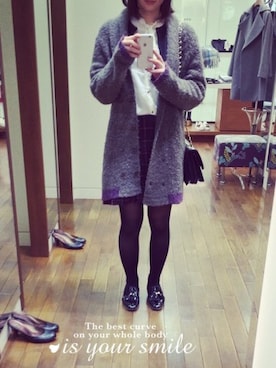 「Jeffrey Campbell（ジェフリーキャンベル）のアイテム（その他シューズ）」を使った、やまねこ7さん（レディース・162cm）の秋コーディネート