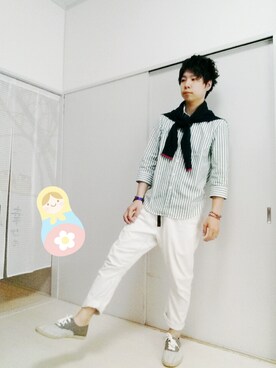 n.y.a h.h さん（メンズ・165cm）の夏コーディネート