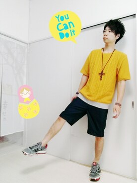 n.y.a h.h さん（メンズ・165cm）の夏コーディネート