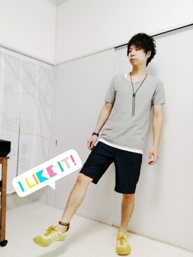 n.y.a h.h さん（メンズ・165cm）の夏コーディネート