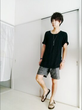 n.y.a h.h さん（メンズ・165cm）の夏コーディネート