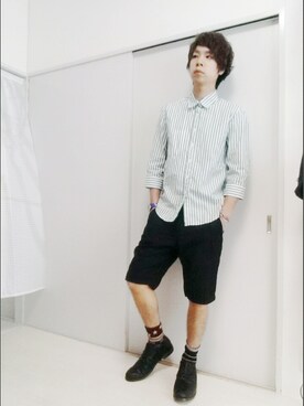 n.y.a h.h さん（メンズ・165cm）の夏コーディネート