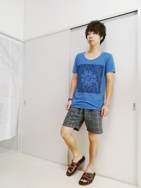 n.y.a h.h さん（メンズ・165cm）の夏コーディネート