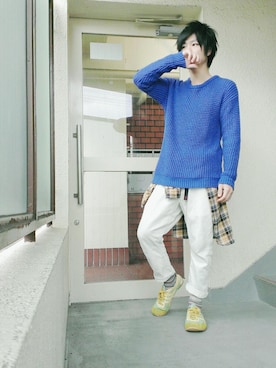n.y.a h.h さん（メンズ・165cm）の春コーディネート