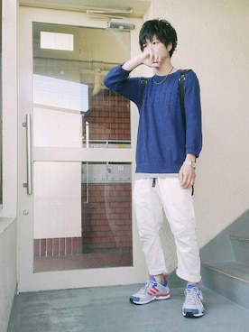 n.y.a h.h さん（メンズ・165cm）の春コーディネート