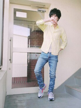 n.y.a h.h さん（メンズ・165cm）の春コーディネート