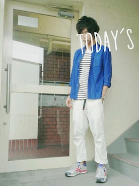 n.y.a h.h さん（メンズ・165cm）の夏コーディネート