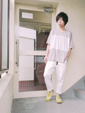 n.y.a h.h さん（メンズ・165cm）の夏コーディネート