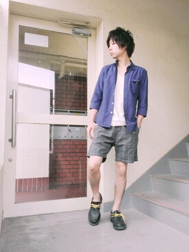 n.y.a h.h さん（メンズ・165cm）の夏コーディネート