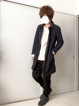 n.y.a h.h さん（メンズ・165cm）の冬コーディネート