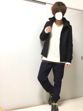 n.y.a h.h さん（メンズ・165cm）の冬コーディネート