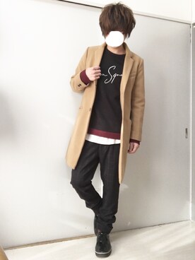 n.y.a h.h さん（メンズ・165cm）の春コーディネート