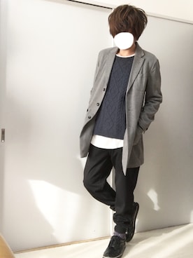 n.y.a h.h さん（メンズ・165cm）の春コーディネート