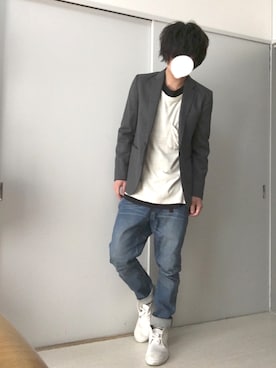 n.y.a h.h さん（メンズ・165cm）の春コーディネート