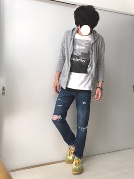 n.y.a h.h さん（メンズ・165cm）の春コーディネート