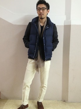 akinobuさん（メンズ・172cm）の秋コーディネート