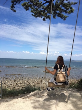 「DURAS（デュラス）のアイテム（バッグ）」を使った、tyuraさん（レディース・163cm）の秋コーディネート