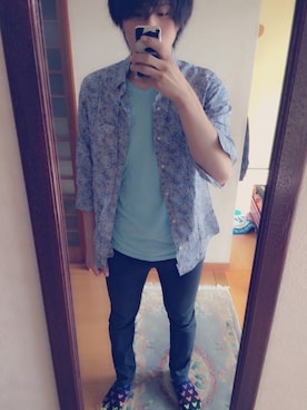 「holster（ホルスター）のアイテム」を使った、かずさん（メンズ・175cm）の夏コーディネート