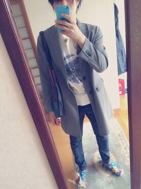 「RAGEBLUE（レイジブルー）のアイテム（フォーマルスーツ/小物）」を使った、かずさん（メンズ・175cm）の秋コーディネート