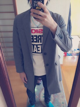 「ＧＷ」｜かずさん（メンズ・175cm）の春コーディネート