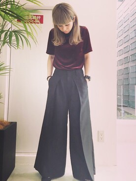 azukiさん（レディース・158cm）の夏コーディネート