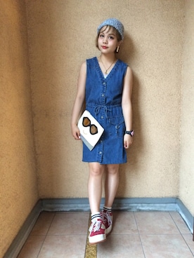 「northwave（ノースウェーブ）のアイテム」を使った、fumiさん（レディース・150cm）の春コーディネート