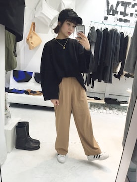 「jumelle」｜fumiさん（レディース・151cm）の冬コーディネート