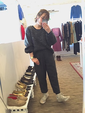 fumiさん(レディース・151cm)の冬コーディネート