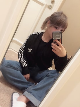 「flower（フラワー）のアイテム」を使った、fumiさん（レディース・151cm）の春コーディネート