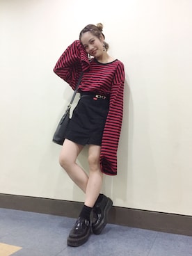「くまさん」｜fumiさん（レディース・151cm）の秋コーディネート