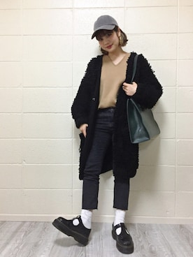 「haco!（ハコ）のアイテム」を使った、fumiさん（レディース・151cm）の秋コーディネート