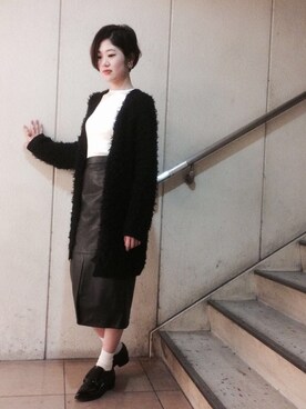 「Sabrina Martone（サブリナマルトーネ）のアイテム」を使った、CHARLIEさん（レディース・163cm）の秋コーディネート